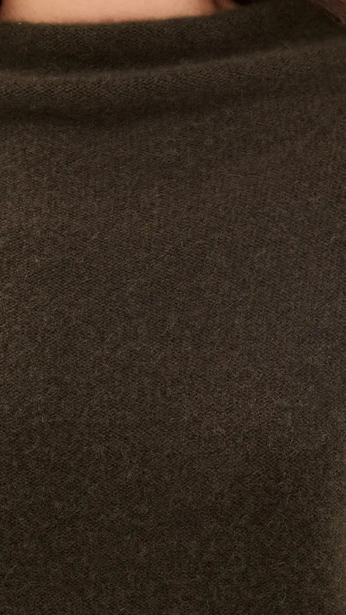 Vince Boiled Cashmere Funnel Neck Pullover | Thumbnail 6 Vince Boiled Cashmere Funnel Neck Pullover | Thumbnail 6