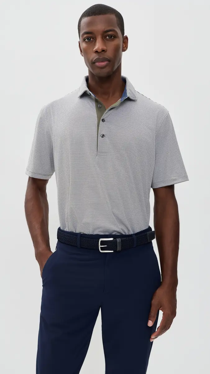 Greyson Saranac Striped Polo | Thumbnail 2 Greyson Saranac Striped Polo | Thumbnail 2