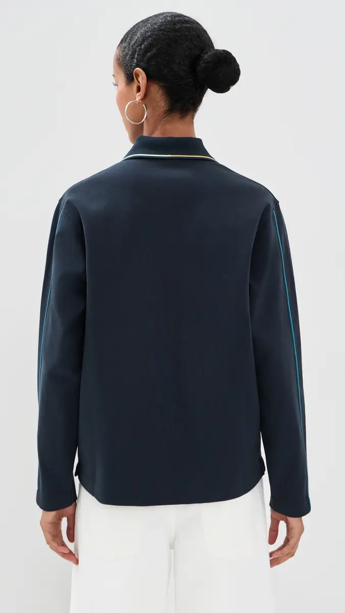 Casablanca Punto Polo Collared Sweatshirt | Thumbnail 3 Casablanca Punto Polo Collared Sweatshirt | Thumbnail 3