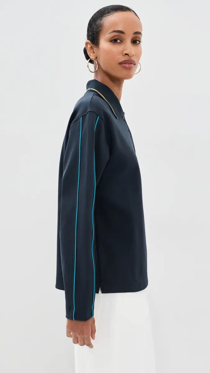 Casablanca Punto Polo Collared Sweatshirt | Thumbnail 4 Casablanca Punto Polo Collared Sweatshirt | Thumbnail 4