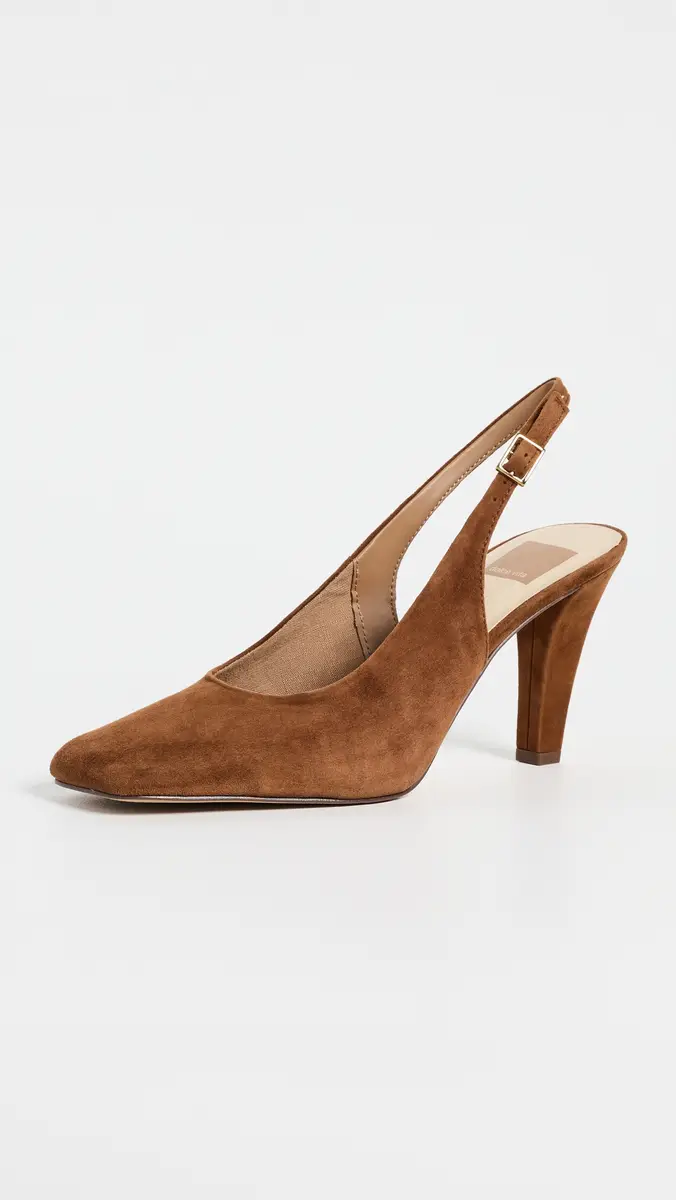 Dolce Vita Gessia Slingback Suede Heels | Thumbnail 2