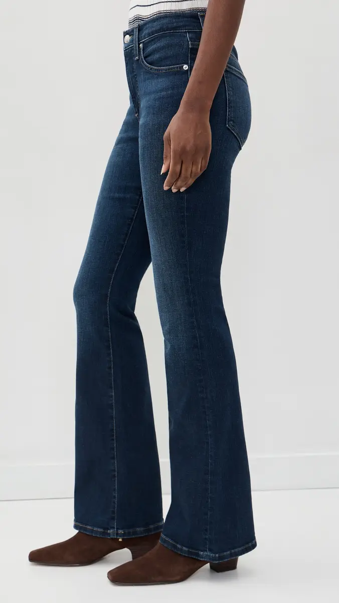 Madewell Stretch Flare Jeans in Deep Ocean Deep Ocean Wash | Thumbnail 4 Madewell Stretch Flare Jeans in Deep Ocean Deep Ocean Wash | Thumbnail 4