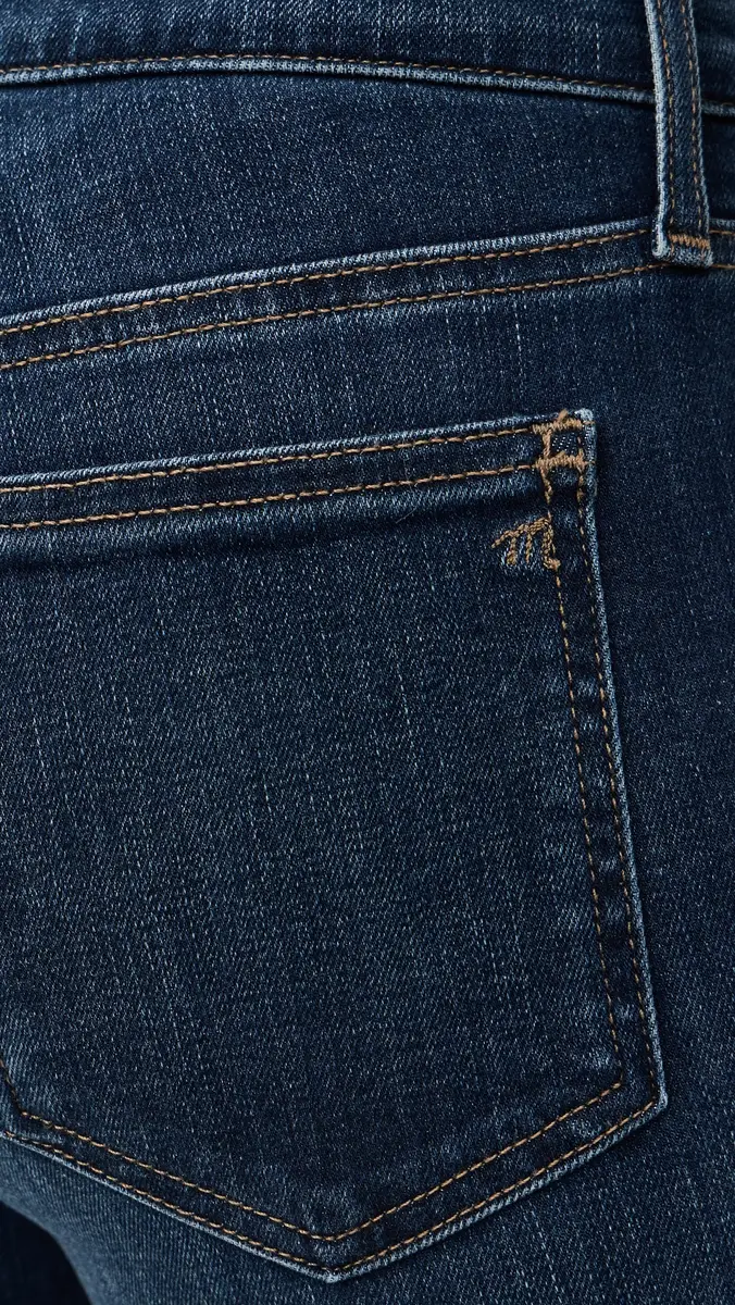 Madewell Stretch Flare Jeans in Deep Ocean Deep Ocean Wash | Thumbnail 6 Madewell Stretch Flare Jeans in Deep Ocean Deep Ocean Wash | Thumbnail 6
