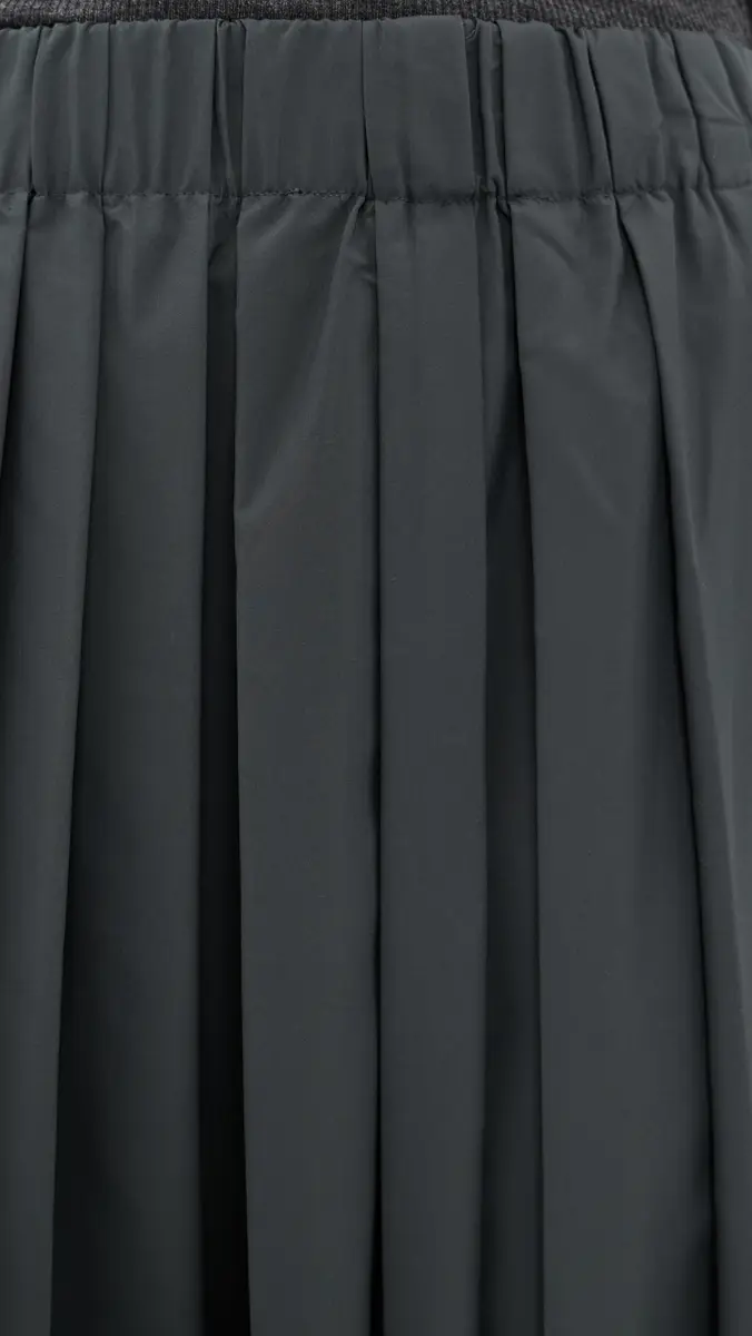 Tibi Nylon Pleated Midi Skirt | Thumbnail 6 Tibi Nylon Pleated Midi Skirt | Thumbnail 6