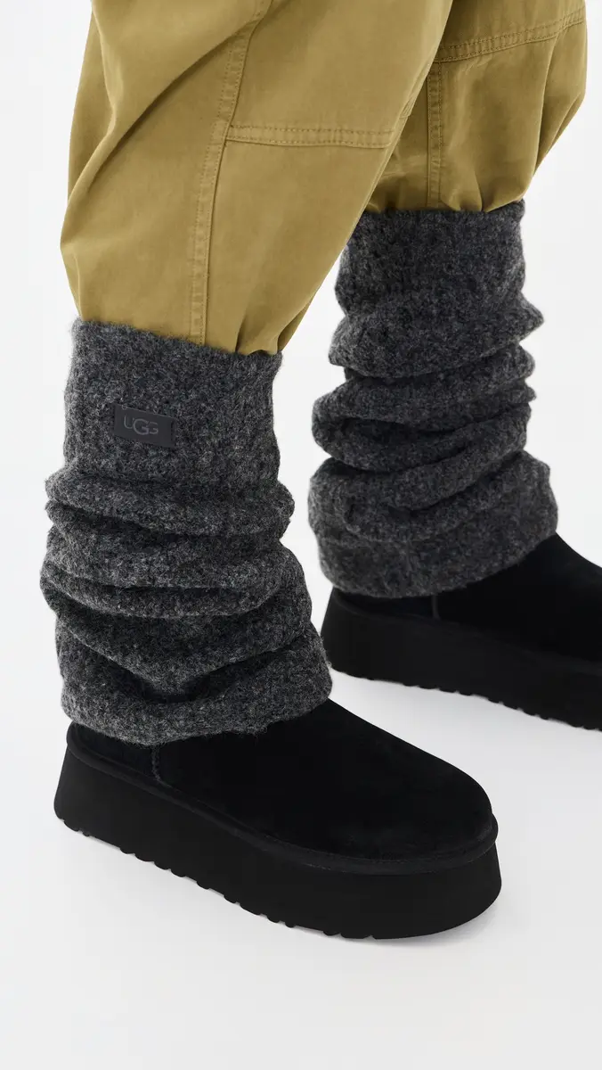 UGG Classic Mini Dipper Legwarmer Suede Boots | Thumbnail 3 UGG Classic Mini Dipper Legwarmer Suede Boots | Thumbnail 3