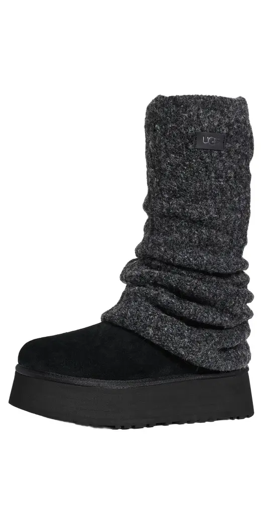 UGG Classic Mini Dipper Legwarmer Suede Boots