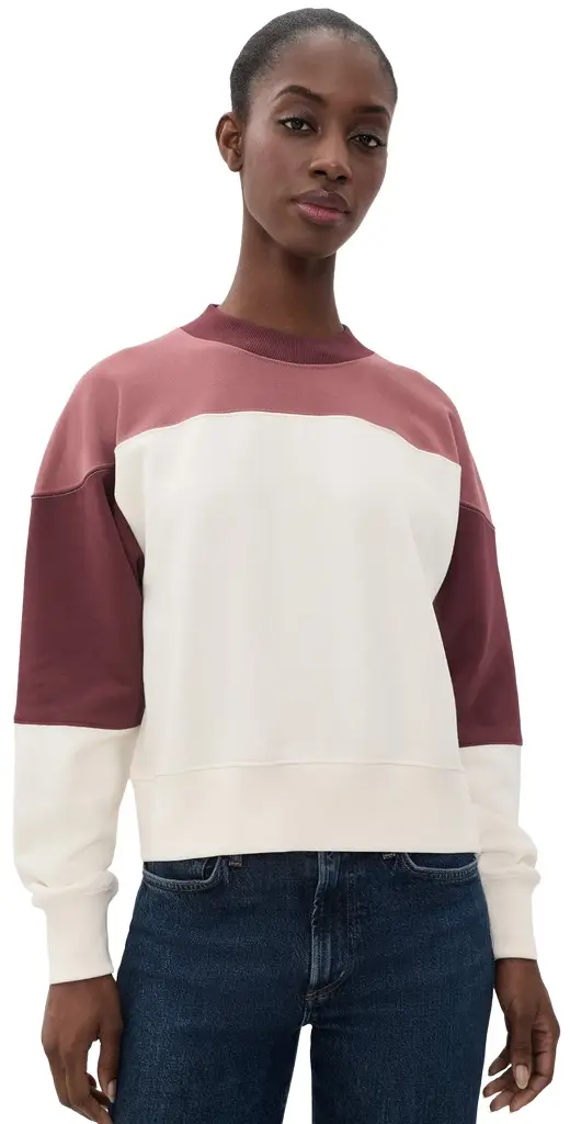rag & bone The Everyday Terry Seamed Sweatshirt