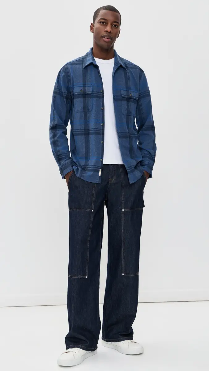 Fair Harbor Dunewood Flannel Shirt | Thumbnail 5 Fair Harbor Dunewood Flannel Shirt | Thumbnail 5