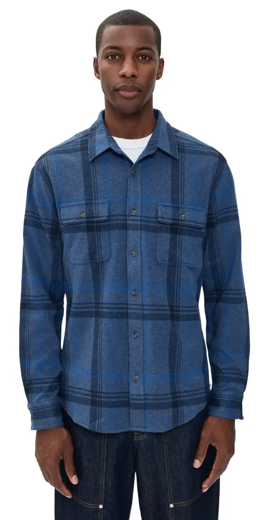 Fair Harbor Dunewood Flannel Shirt