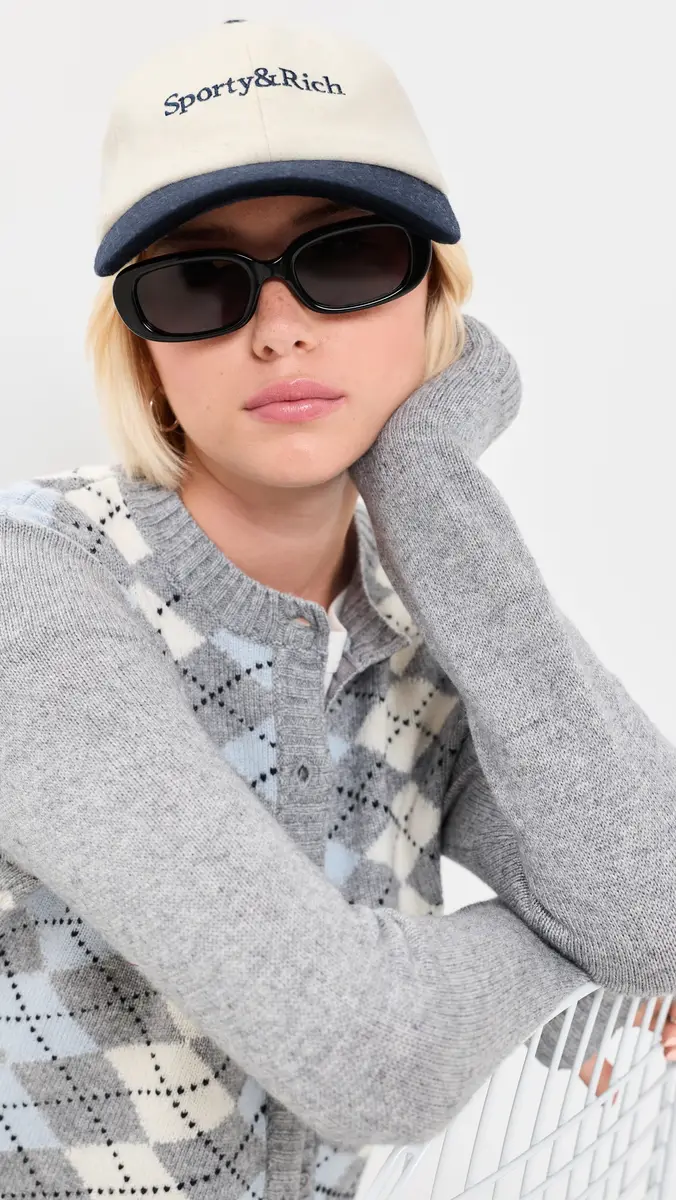 Sporty & Rich Serif Logo Wool Hat | Thumbnail 3 Sporty & Rich Serif Logo Wool Hat | Thumbnail 3