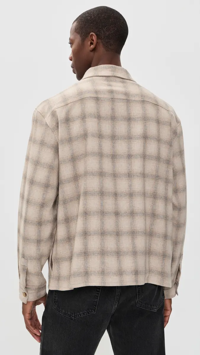 Frame Plaid Zip Jacket | Thumbnail 3 Frame Plaid Zip Jacket | Thumbnail 3