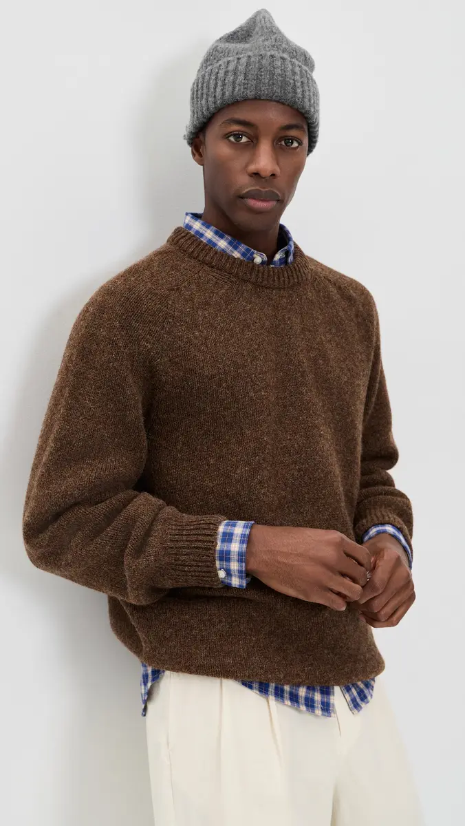 Howlin' Howlin' Boxy Space Knit Crew Neck Sweater | Thumbnail 2 Howlin' Howlin' Boxy Space Knit Crew Neck Sweater | Thumbnail 2