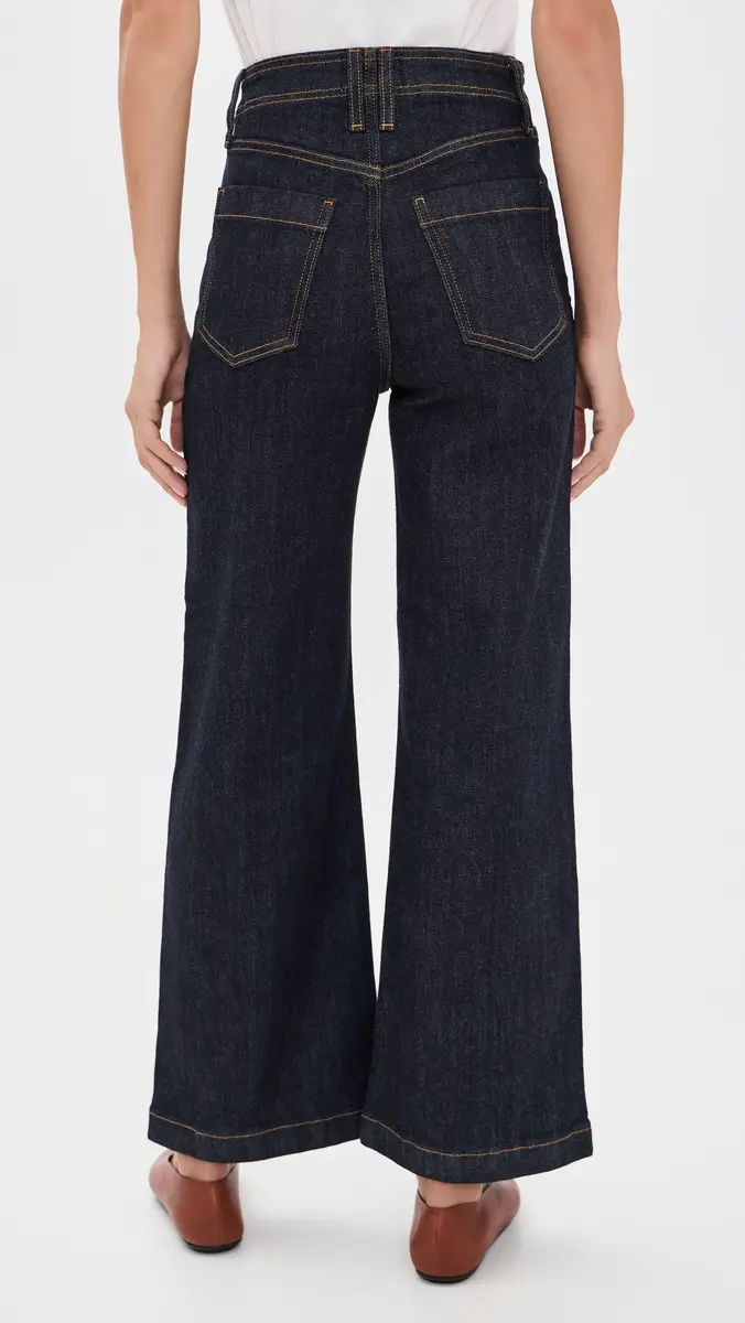 DAZE Valley Girl High Rise Patch Pocket Wide Ankle Jeans | Thumbnail 3 DAZE Valley Girl High Rise Patch Pocket Wide Ankle Jeans | Thumbnail 3