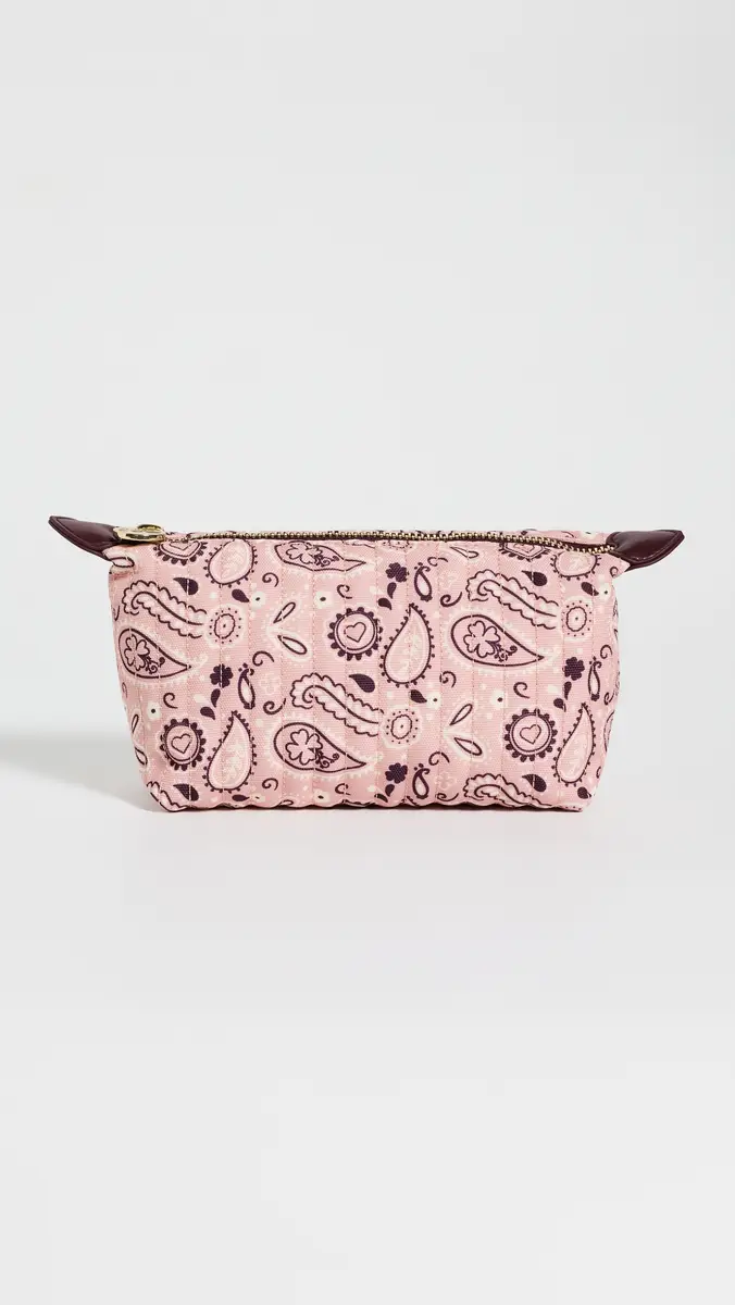 Stoney Clover Lane Quilted Bandana Cosmetic Case | Thumbnail 2 Stoney Clover Lane Quilted Bandana Cosmetic Case | Thumbnail 2