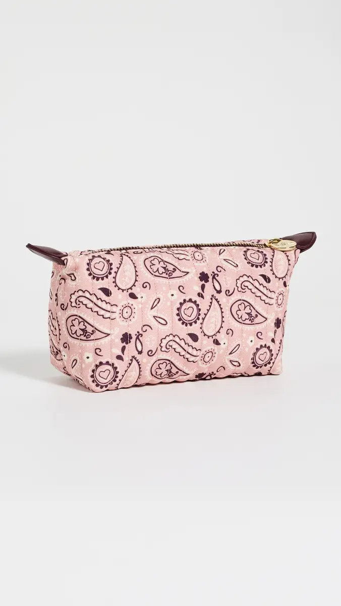 Stoney Clover Lane Quilted Bandana Cosmetic Case | Thumbnail 3 Stoney Clover Lane Quilted Bandana Cosmetic Case | Thumbnail 3