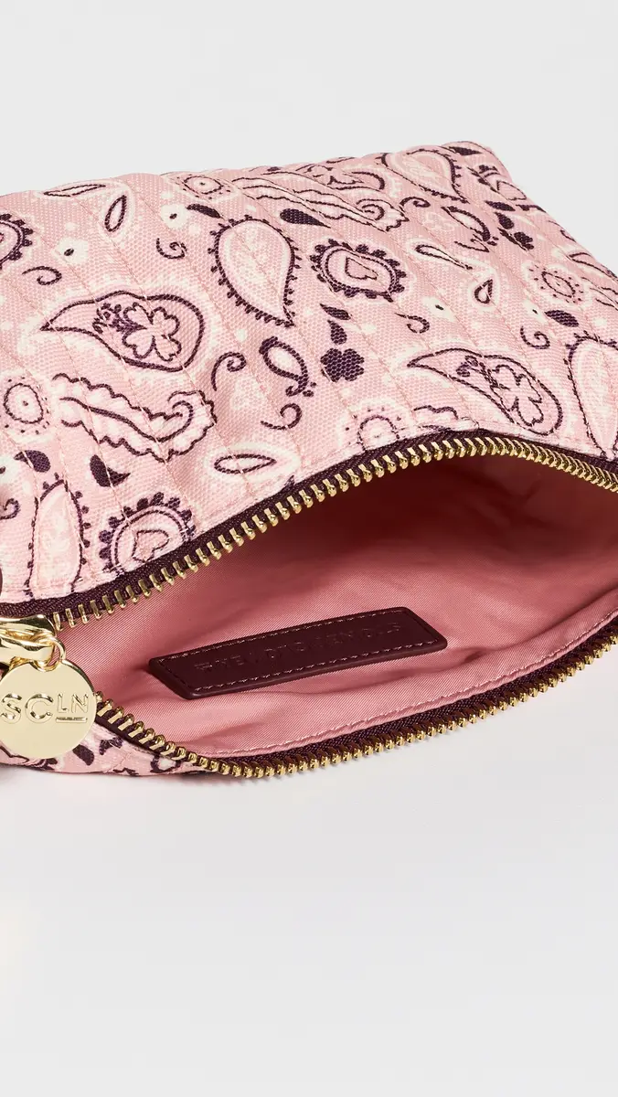 Stoney Clover Lane Quilted Bandana Cosmetic Case | Thumbnail 6 Stoney Clover Lane Quilted Bandana Cosmetic Case | Thumbnail 6