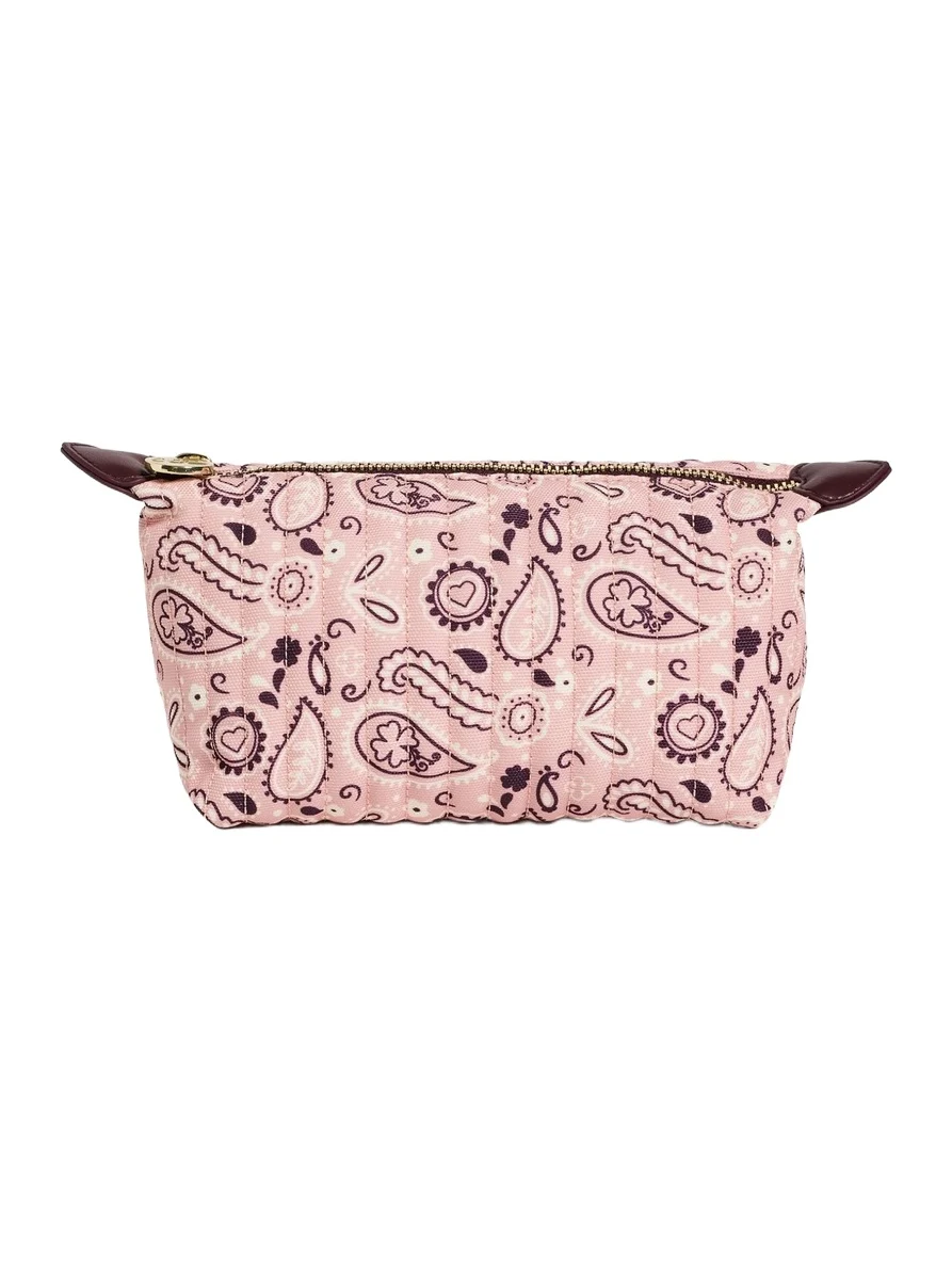 Quilted Bandana Cosmetic Case Quilted Bandana Cosmetic Case
