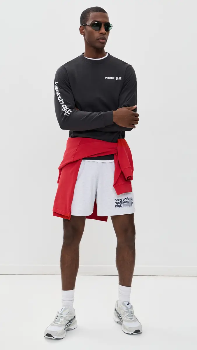 Sporty & Rich Bold Health Long Sleeve Tee | Thumbnail 5 Sporty & Rich Bold Health Long Sleeve Tee | Thumbnail 5