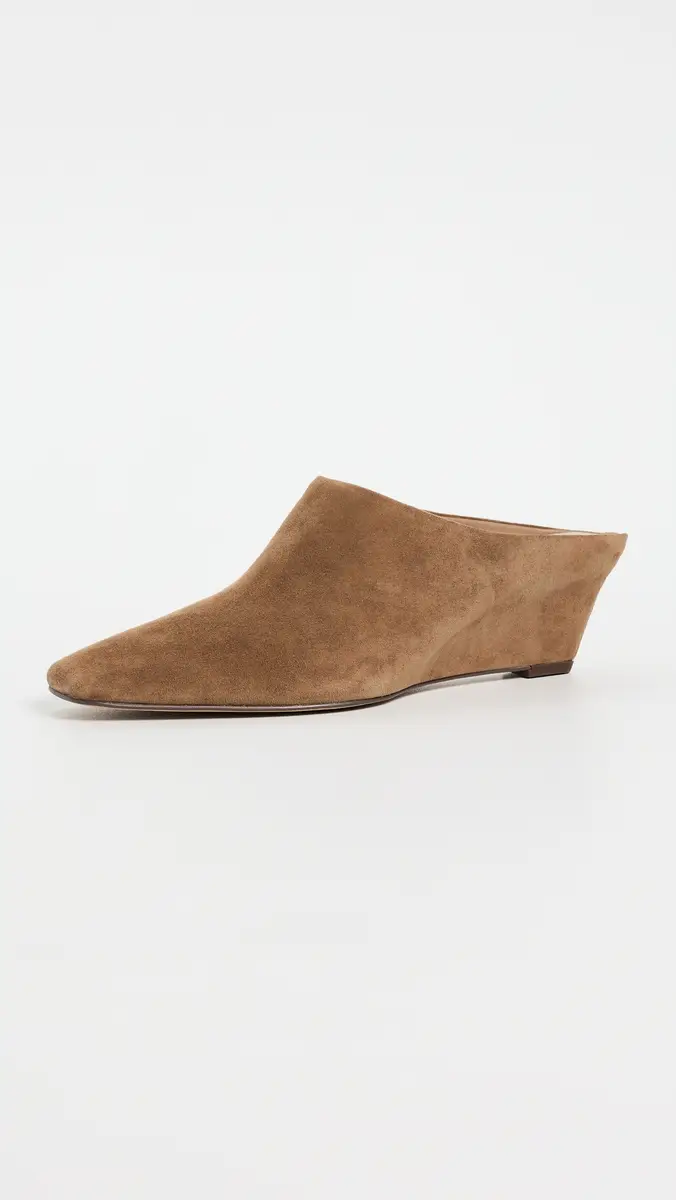 Dolce Vita Hilah Suede Wedge Mules | Thumbnail 2 Dolce Vita Hilah Suede Wedge Mules | Thumbnail 2