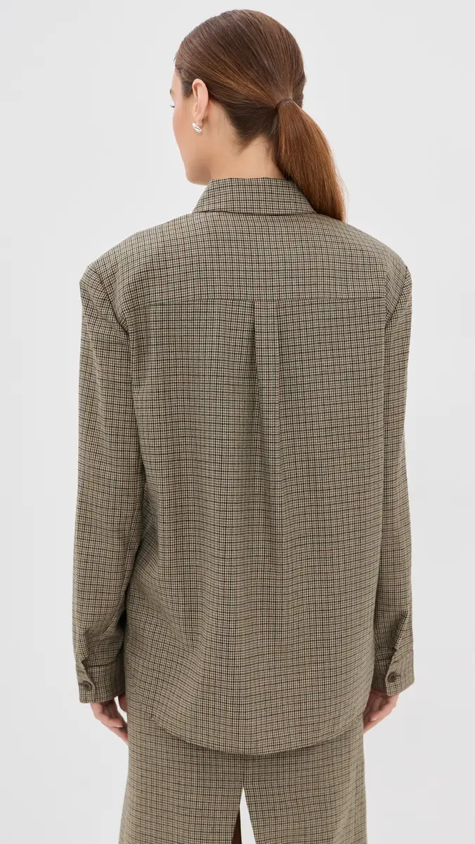 Tibi Thomas Menswear Check Detached Shirt | Thumbnail 3 Tibi Thomas Menswear Check Detached Shirt | Thumbnail 3