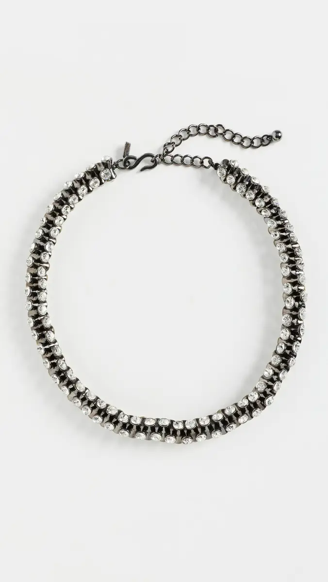 KENNETH JAY LANE Crystal Hour Glass Necklace | Thumbnail 2 KENNETH JAY LANE Crystal Hour Glass Necklace | Thumbnail 2