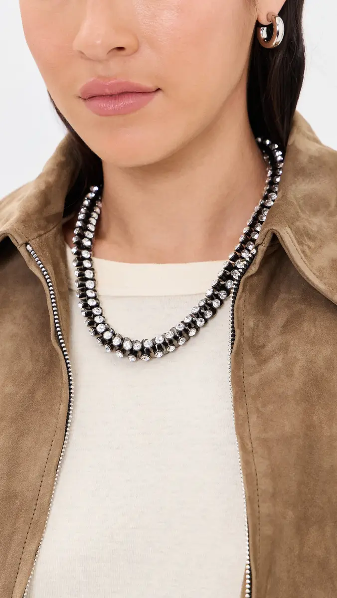 KENNETH JAY LANE Crystal Hour Glass Necklace | Thumbnail 3 KENNETH JAY LANE Crystal Hour Glass Necklace | Thumbnail 3