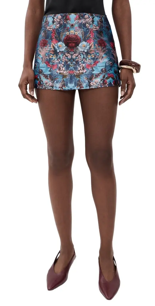 Alice + Olivia Mace High Rise Mini Skort