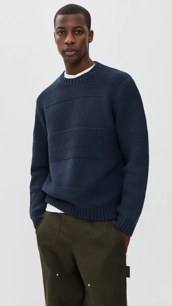 Vince Garter Rugby Stripe Wool Sweater | Thumbnail 2