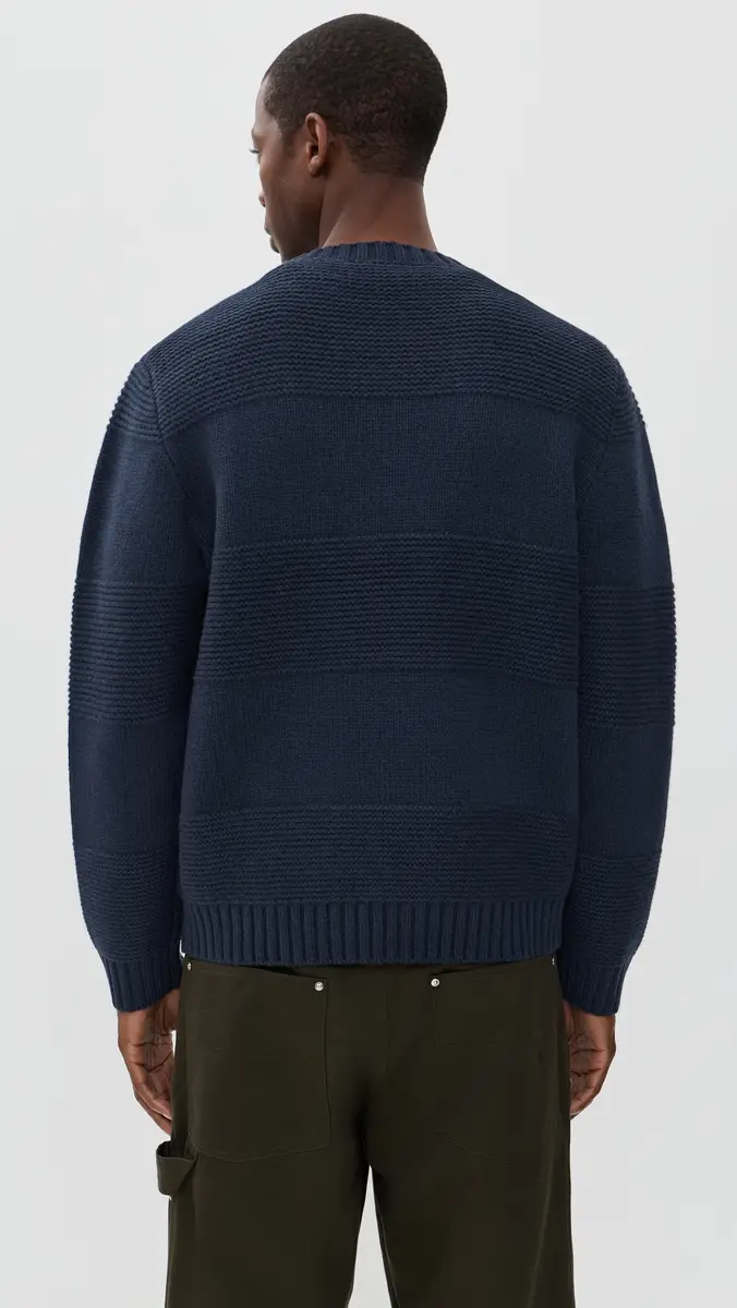Vince Garter Rugby Stripe Wool Sweater | Thumbnail 3