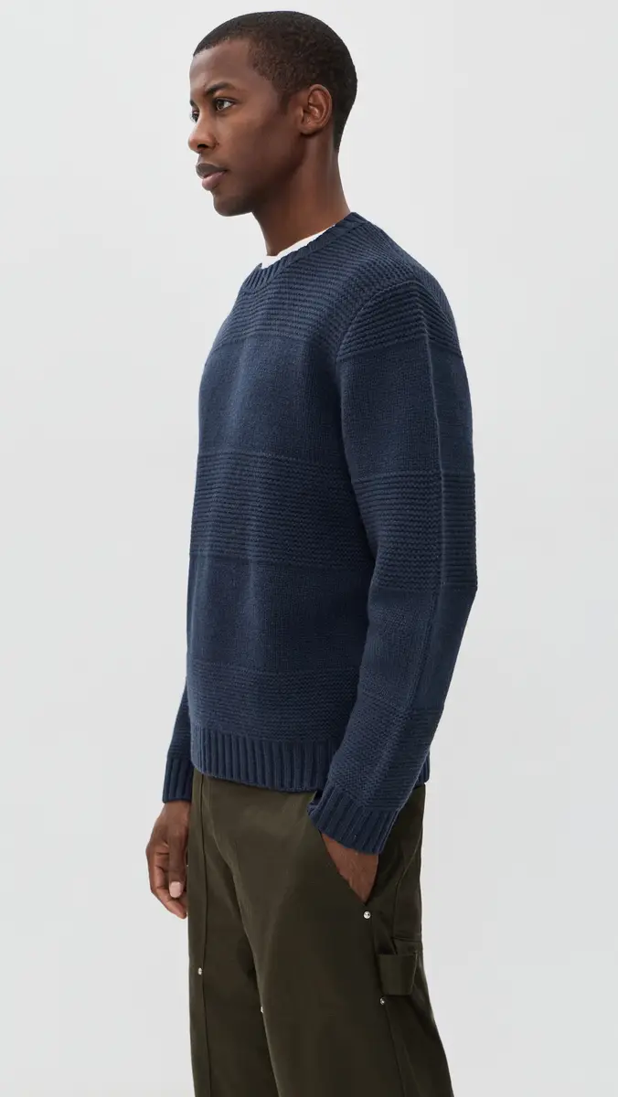 Vince Garter Rugby Stripe Wool Sweater | Thumbnail 4