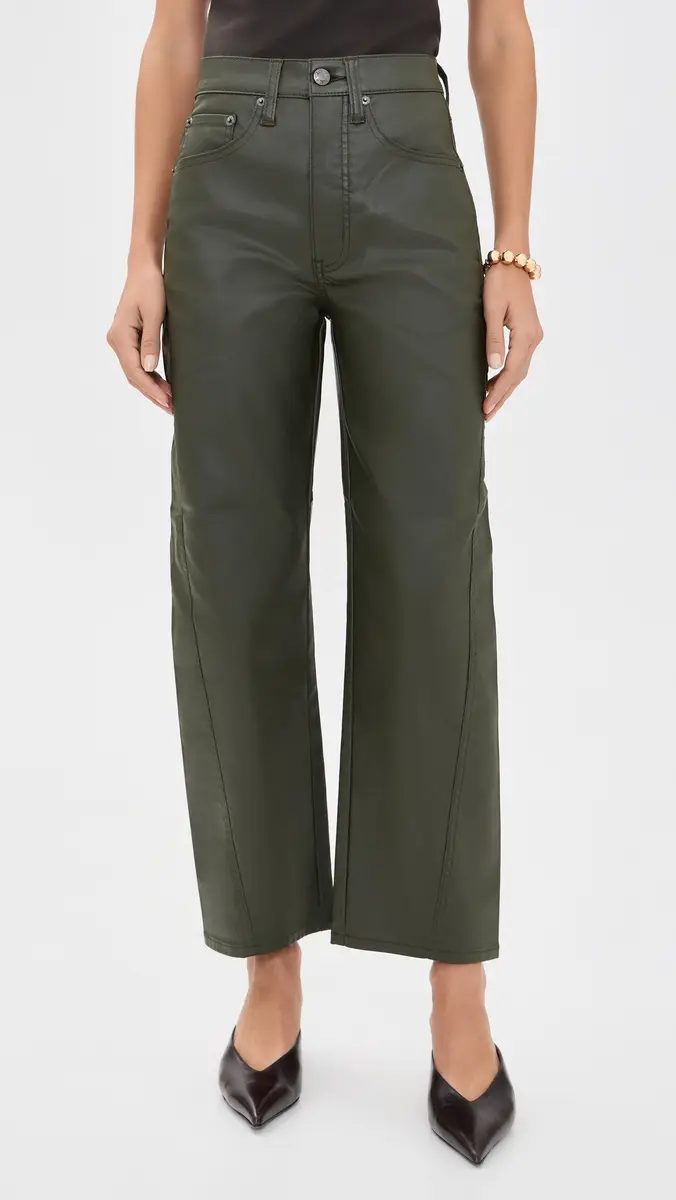 DAZE Westward High Rise Seamed Barrel Jeans | Thumbnail 2 DAZE Westward High Rise Seamed Barrel Jeans | Thumbnail 2
