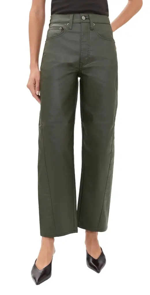 DAZE Westward High Rise Seamed Barrel Jeans