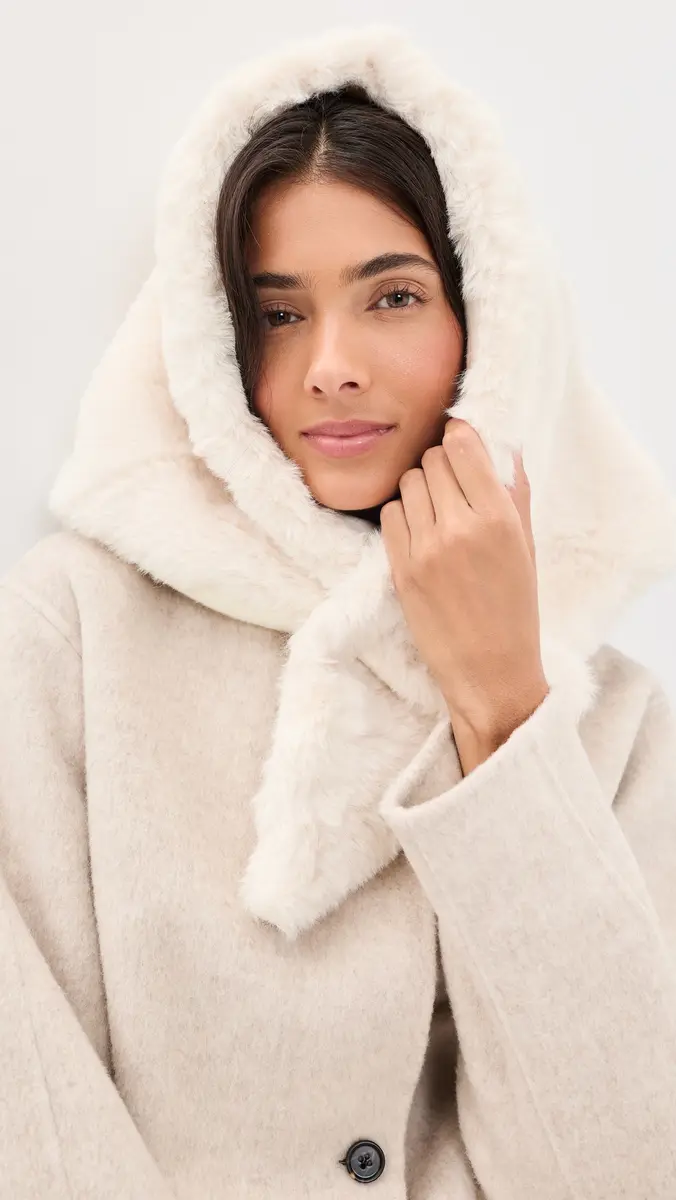 Lele Sadoughi Faux Fur Bonnet Scarf | Thumbnail 3 Lele Sadoughi Faux Fur Bonnet Scarf | Thumbnail 3