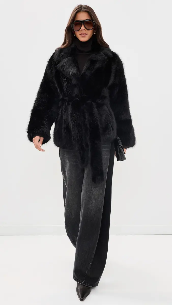 Stand Studio Silena Faux Fur Jacket | Thumbnail 5 Stand Studio Silena Faux Fur Jacket | Thumbnail 5