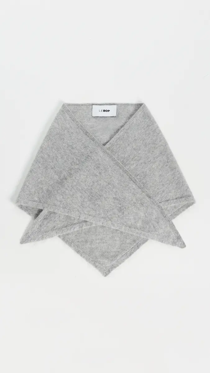 LE BOP Brushed Cashmere Bandana Scarf | Thumbnail 2 LE BOP Brushed Cashmere Bandana Scarf | Thumbnail 2