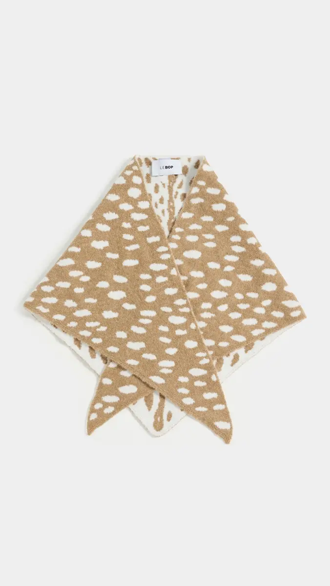 LE BOP Fawn Triangle Scarf | Thumbnail 2 LE BOP Fawn Triangle Scarf | Thumbnail 2