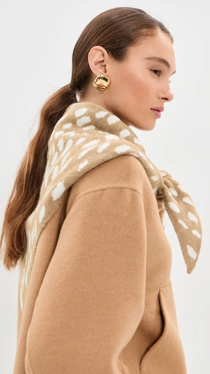 LE BOP Fawn Triangle Scarf | Thumbnail 5 LE BOP Fawn Triangle Scarf | Thumbnail 5