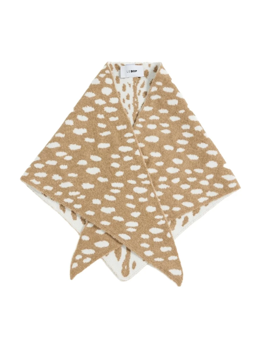 LE BOP Fawn Triangle Scarf
