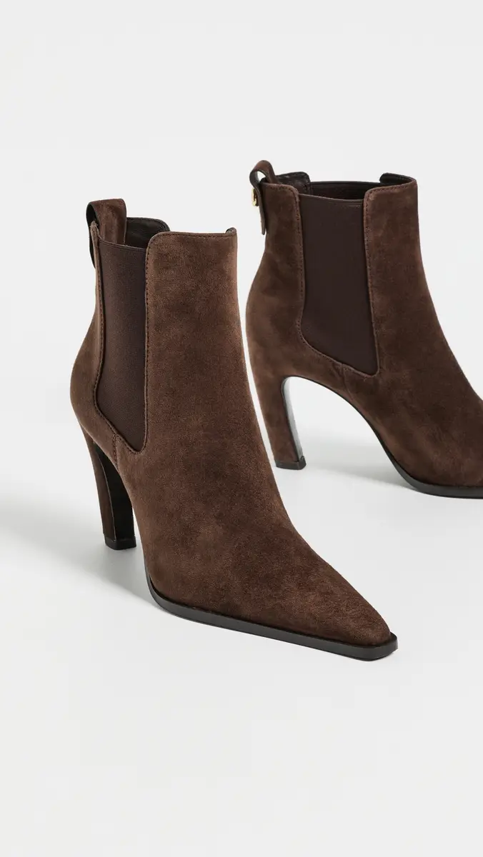 Tory Burch Romy Suede Chelsea Heel Boots 85mm | Thumbnail 5 Tory Burch Romy Suede Chelsea Heel Boots 85mm | Thumbnail 5