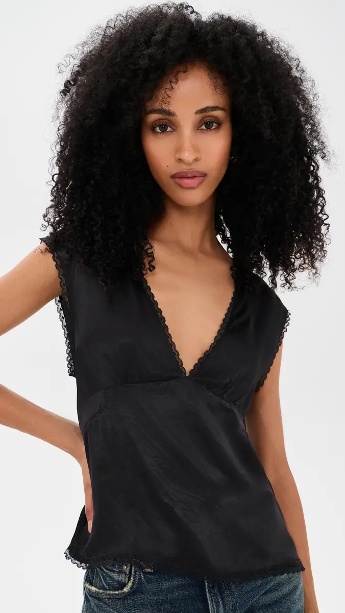 VRG GRL Flores Satin Top | Thumbnail 2 VRG GRL Flores Satin Top | Thumbnail 2