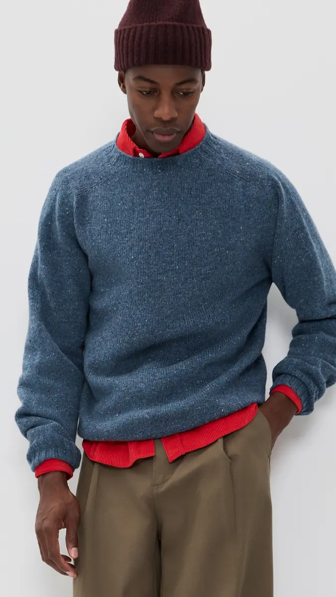 Howlin' Howlin' Terry Flecked Wool Sweater | Thumbnail 2 Howlin' Howlin' Terry Flecked Wool Sweater | Thumbnail 2