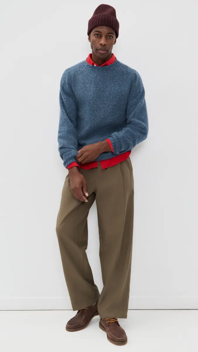 Howlin' Howlin' Terry Flecked Wool Sweater | Thumbnail 5 Howlin' Howlin' Terry Flecked Wool Sweater | Thumbnail 5