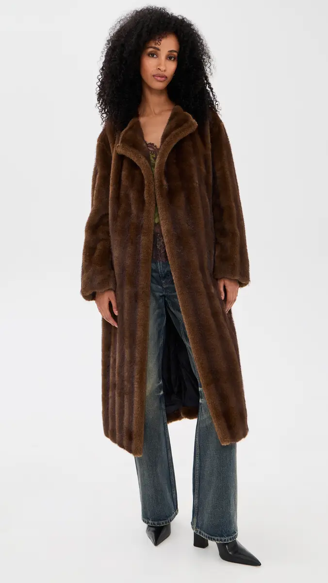 Stand Studio Miranda Faux Fur Coat | Thumbnail 2 Stand Studio Miranda Faux Fur Coat | Thumbnail 2