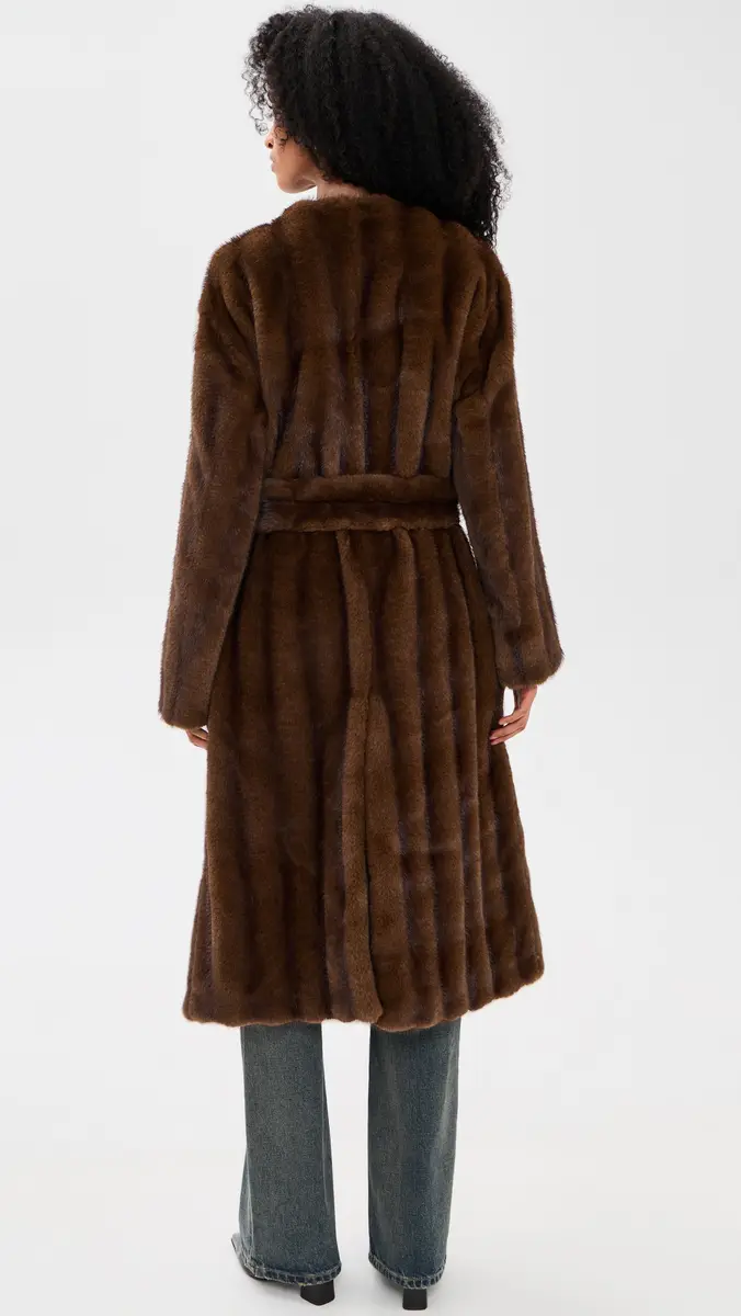 Stand Studio Miranda Faux Fur Coat | Thumbnail 3 Stand Studio Miranda Faux Fur Coat | Thumbnail 3