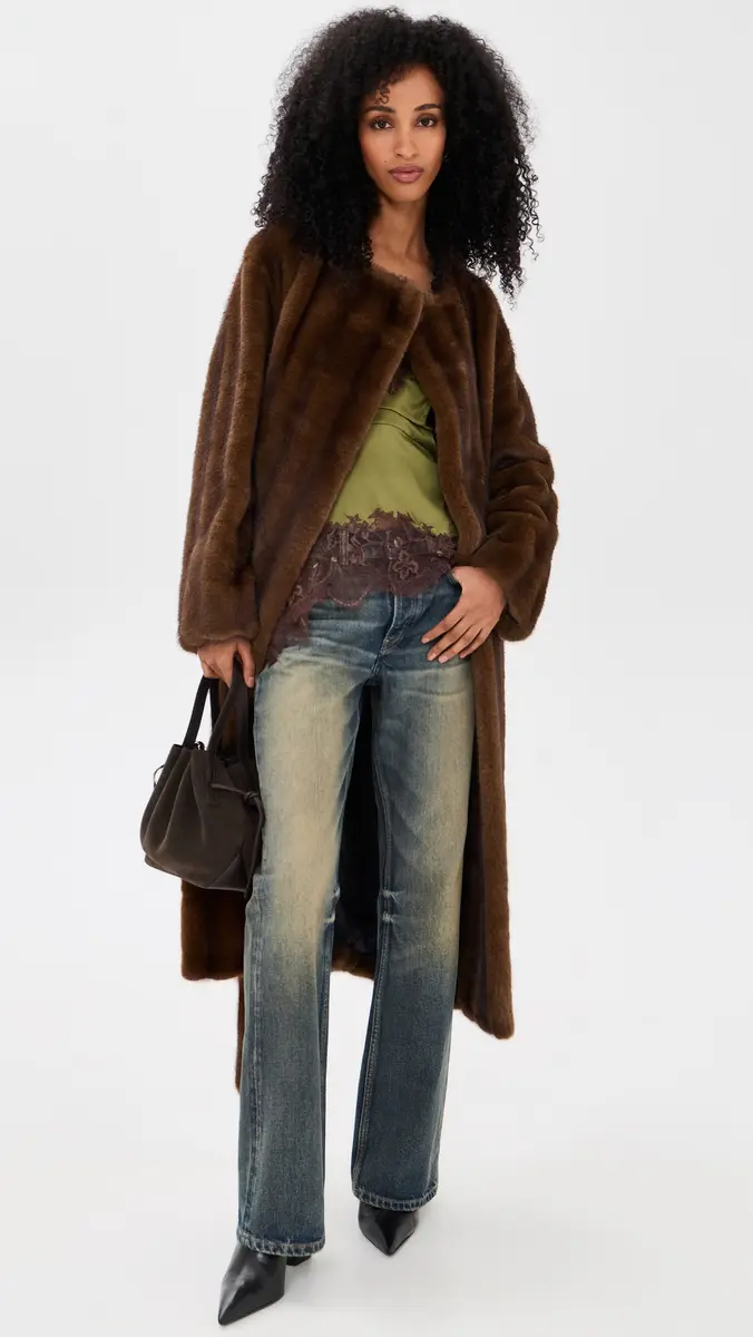 Stand Studio Miranda Faux Fur Coat | Thumbnail 5 Stand Studio Miranda Faux Fur Coat | Thumbnail 5