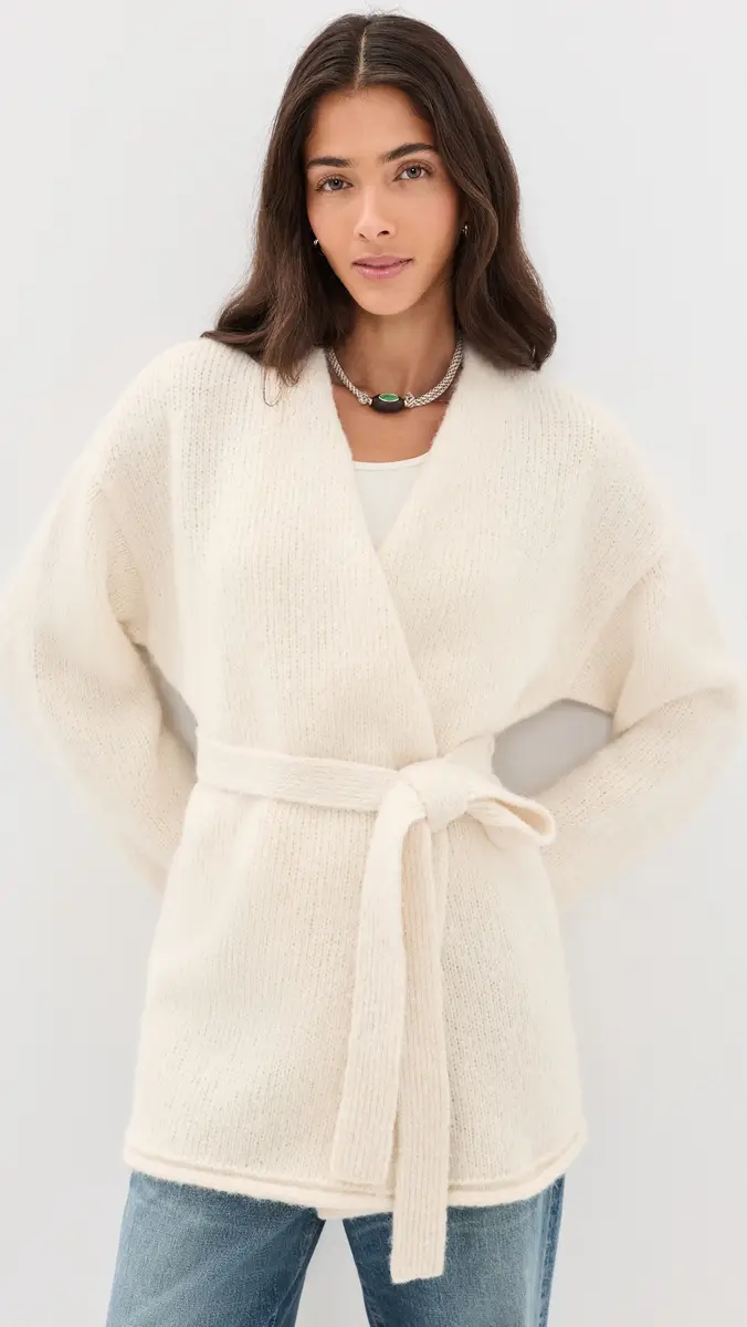Faherty Apres Alpaca Wrap Cardigan | Thumbnail 2 Faherty Apres Alpaca Wrap Cardigan | Thumbnail 2