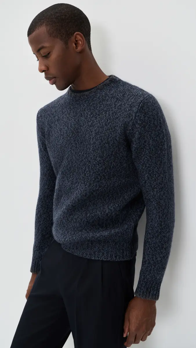 FEDELI Baby Alpaca Crewneck Sweater | Thumbnail 2 FEDELI Baby Alpaca Crewneck Sweater | Thumbnail 2