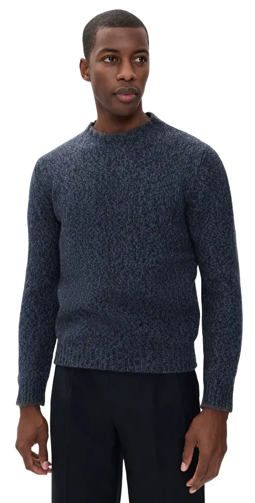FEDELI Baby Alpaca Crewneck Sweater