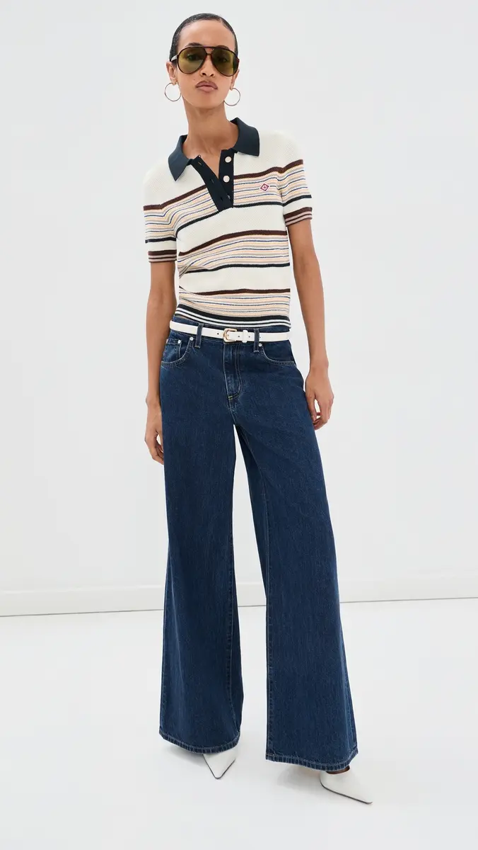 Casablanca Cafe Stripe Top | Thumbnail 5 Casablanca Cafe Stripe Top | Thumbnail 5