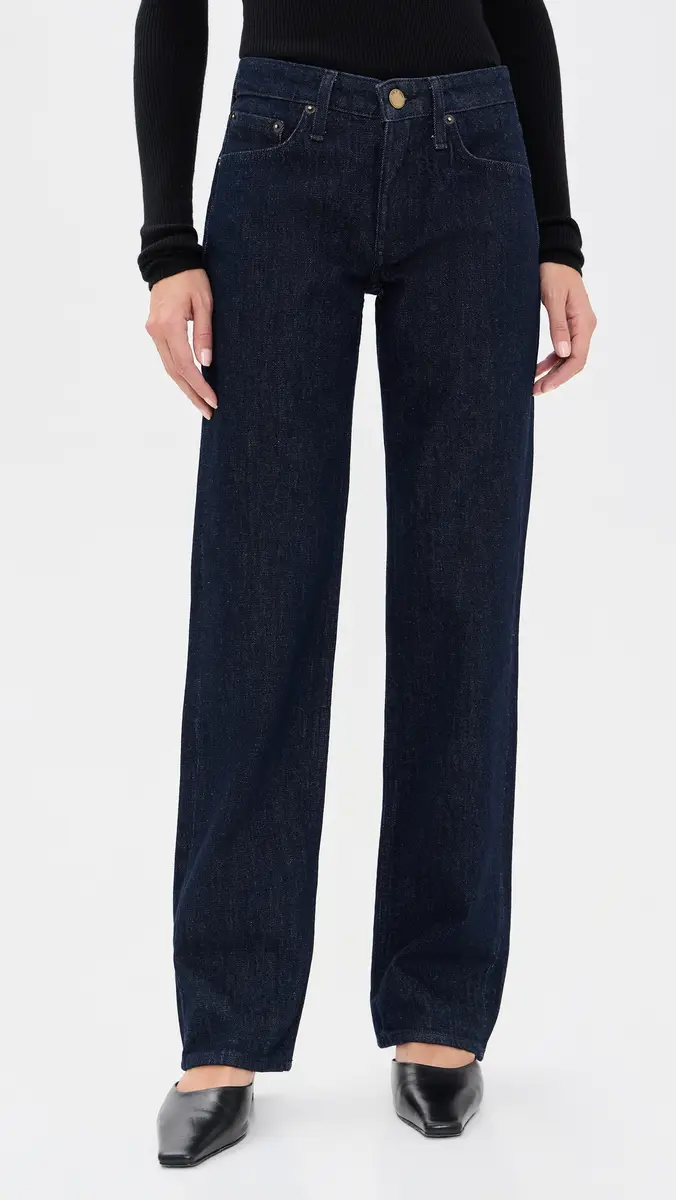 rag & bone Harlow Full Slim Straight Jeans | Thumbnail 2 rag & bone Harlow Full Slim Straight Jeans | Thumbnail 2